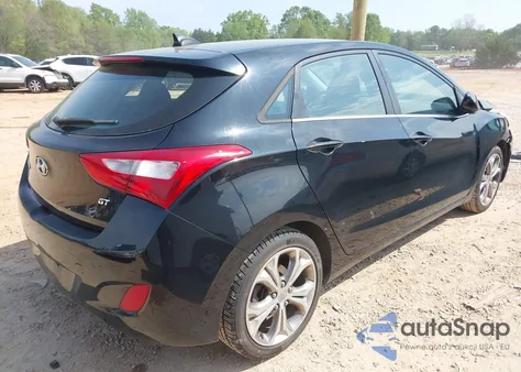 2013 Hyundai Elantra Gt из США, поврежденный, VIN KMHD35LE9DU044456